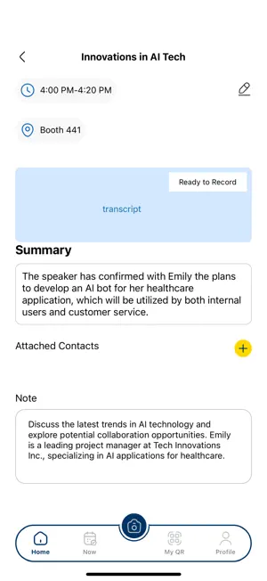 Conferly screenshot 3