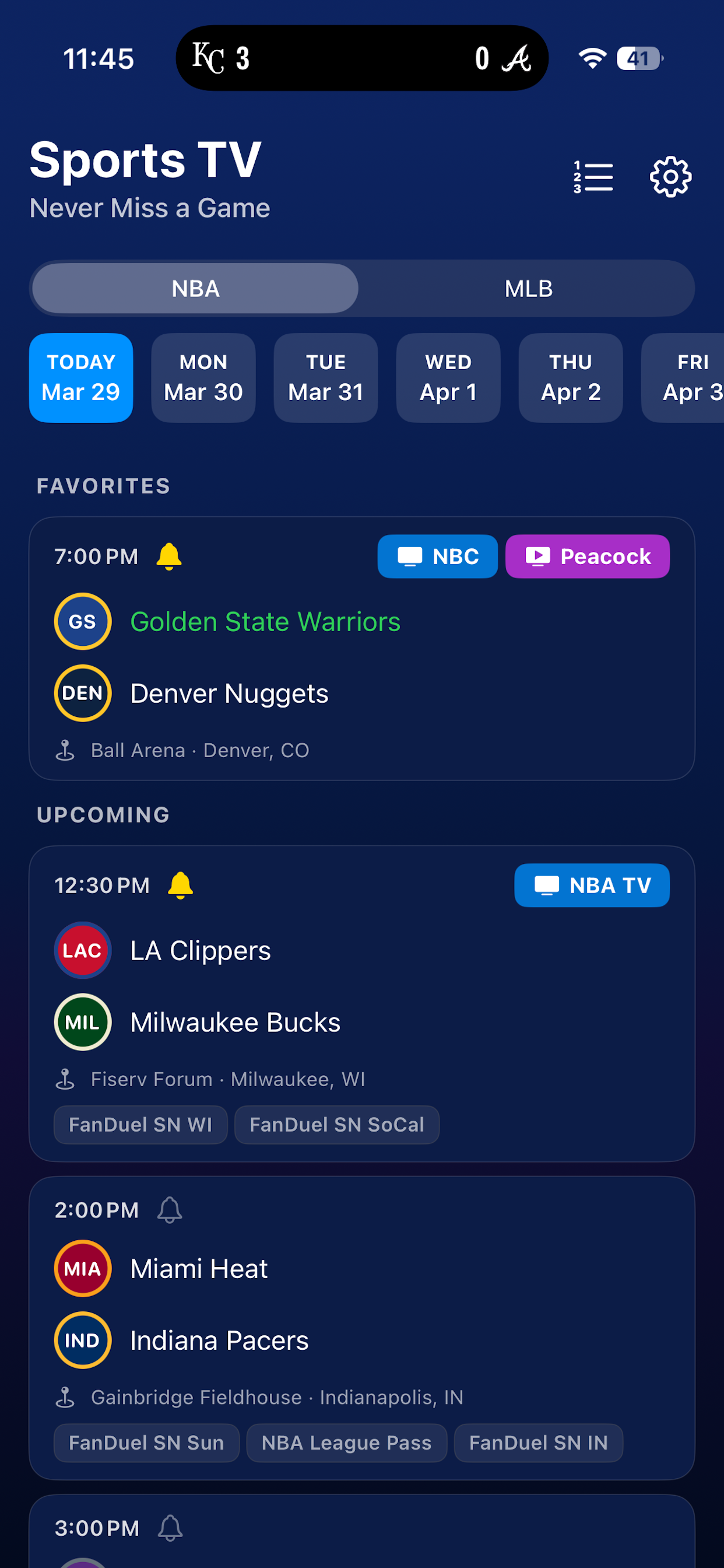 Sports TV! screenshot 3