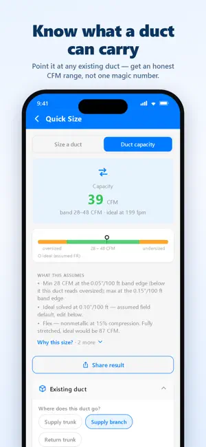 Static Pressure & Duct Check screenshot 3