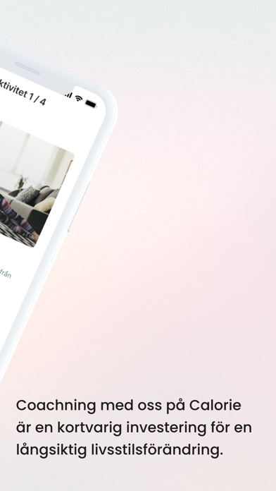 Screenshot #2 pour Calorie coachning