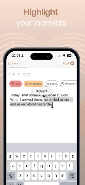 Afeto - Gratitude Journal screenshot 3