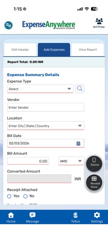 ExpenseAnywhere Screenshot 4 of 6