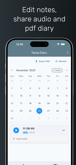 Noise Diary Screenshot 5 of 8