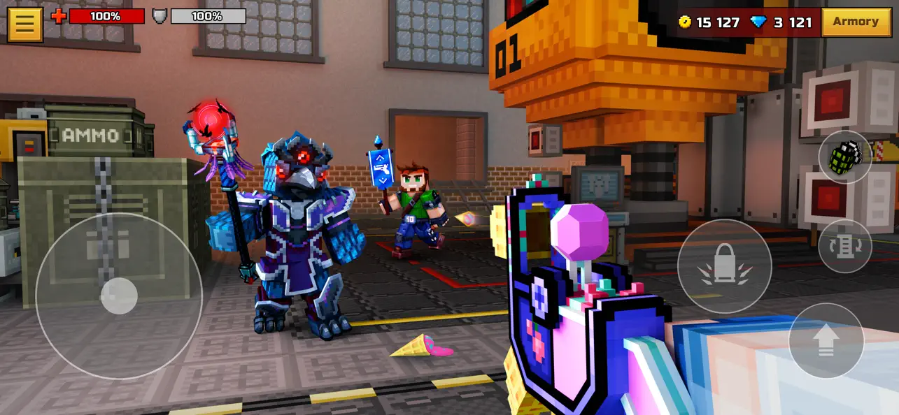 #3. Pixel Gun 3D: Online Shooter (iOS) Με: Cubic Games