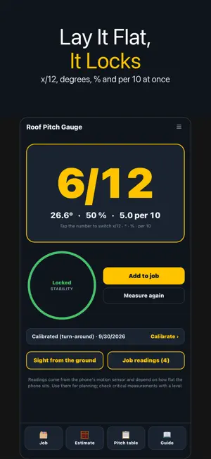 Roof Pitch Gauge + screenshot 1