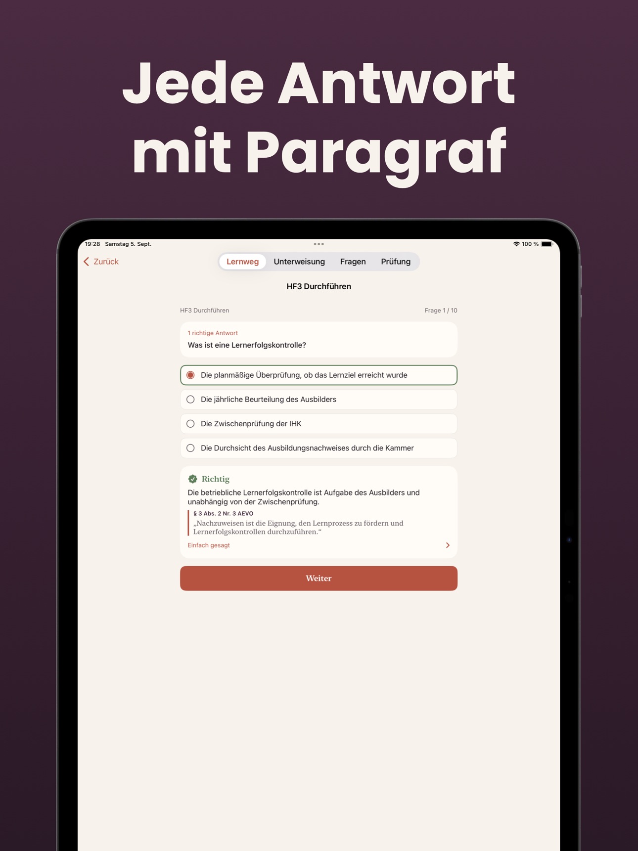 Screenshot 7 of AEVO Ausbilderschein Trainer