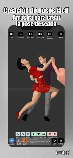 Captura de pantalla de Art Model - Pose & Morph Tool en iPhone 2