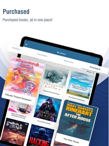 Minbuk - Unlimited Books Zone iPad screenshot