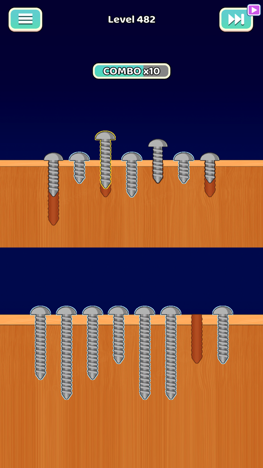 #6. Screw Sorting Quest (iOS) 来自: IEC GAMES AUSTRALIA PTY LTD