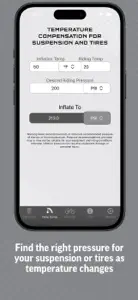 Bike Tire Pressure Calc screenshot #5 for iPhone