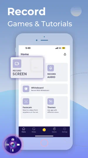 Screen Recorder: Create & Edit screenshot 1