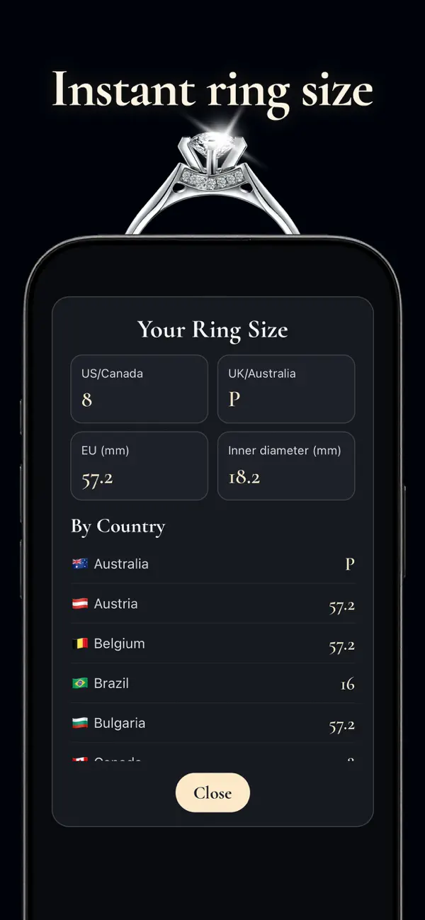 #3. Ring Sizer: Ring Size (iOS) Ved: Utku Gogen