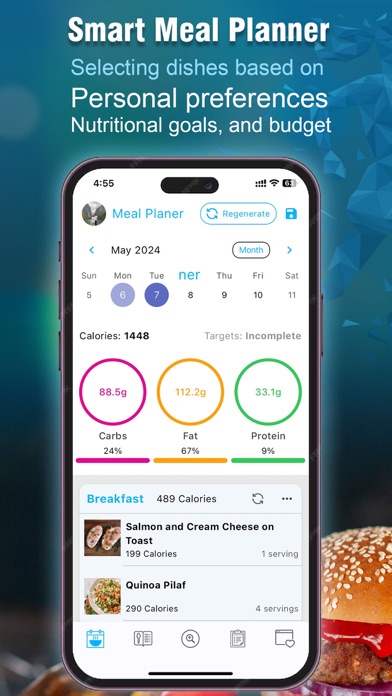 Meal Planner – Eating well Screenshot