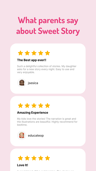 Sweet Story: Read & Sleep Screenshot