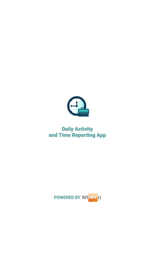 #1. Daily Activity&Time reporting (iOS) Podle: Snappii