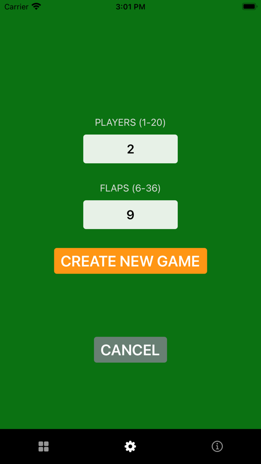 #3. Shut The Box Flaps (iOS) 由: Stein Erik Nilsen