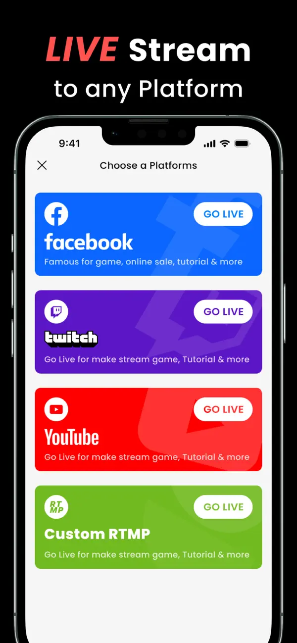 Screenshot #2 pour Live Recorder: Record Screen