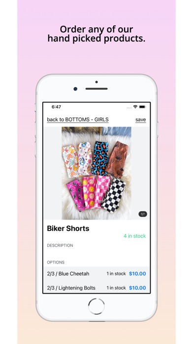 App screenshot