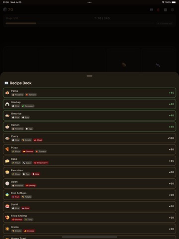 Rush Hour Kitchen: Roguelike iPad screenshot