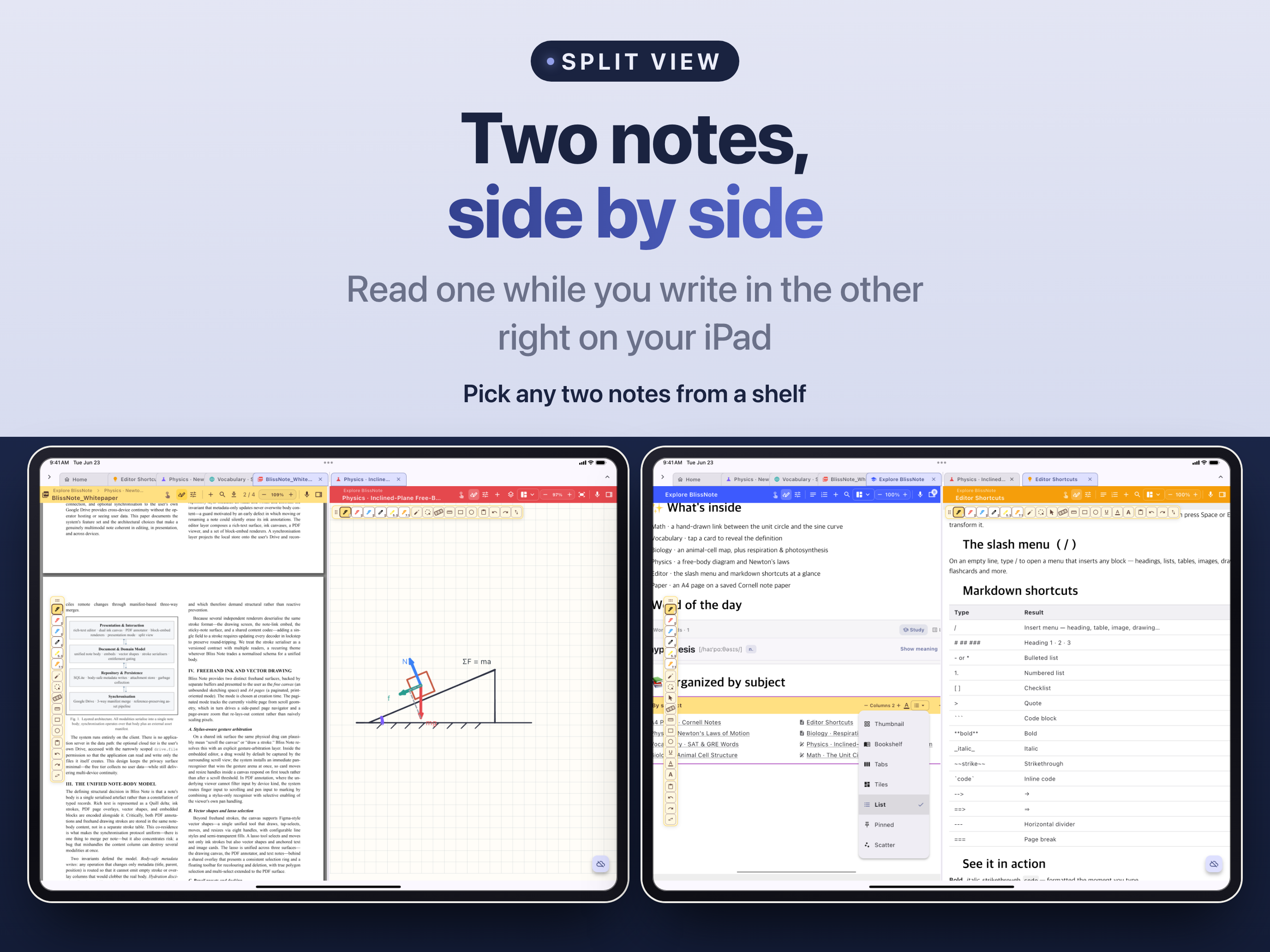 BLISS Note: Notes PDF Planner screenshot 13