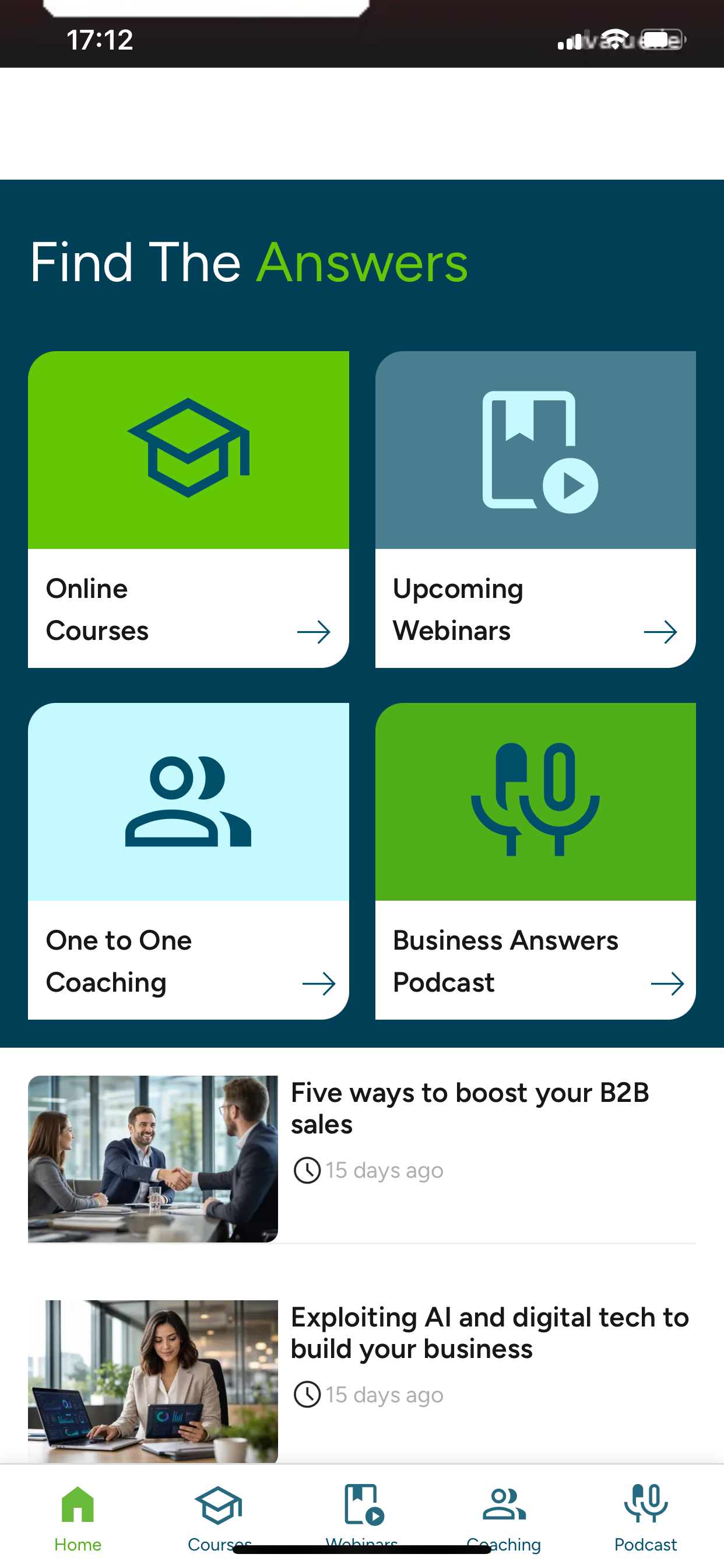 Business Answers screenshot 5