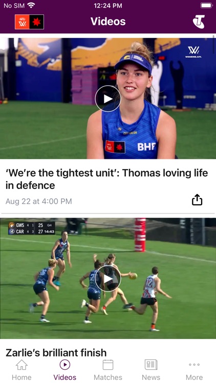 AFLW Official App