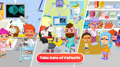 Pepi City: Hospital Life iPhone screenshot 7 - Education app