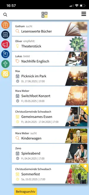 ChristusGemeinde Schwabach screenshot 1