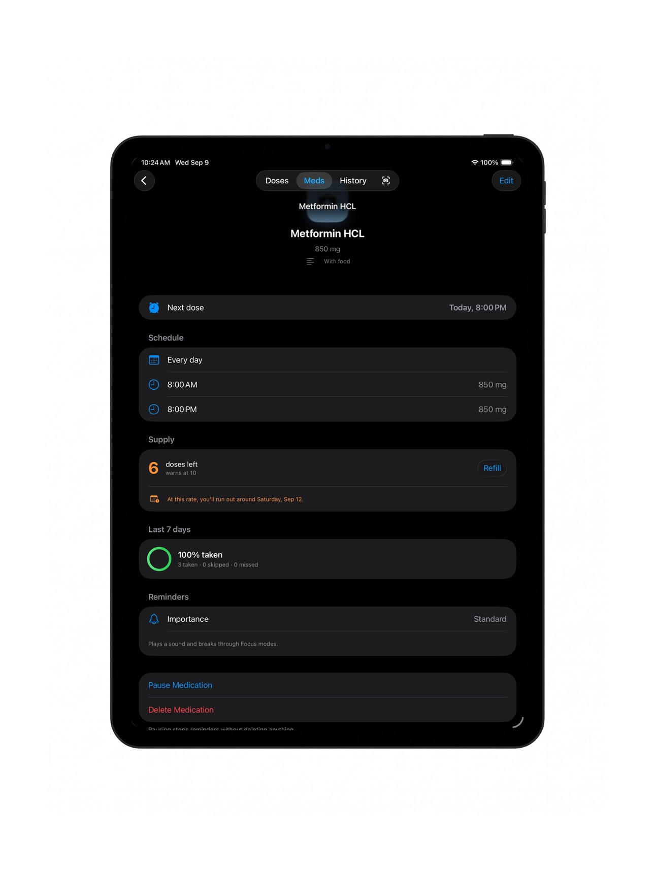Screenshot 7 of Daily Meds - Reminder