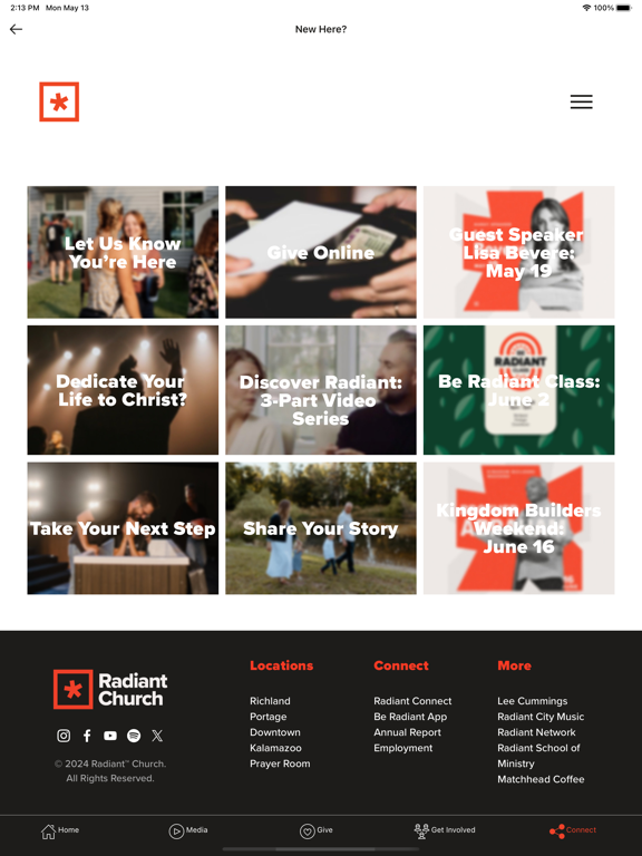BeRadiant iPad screenshot 3 - Lifestyle app