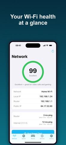 NetPulse: WiFi Analyzer Test Screenshot 2 of 5