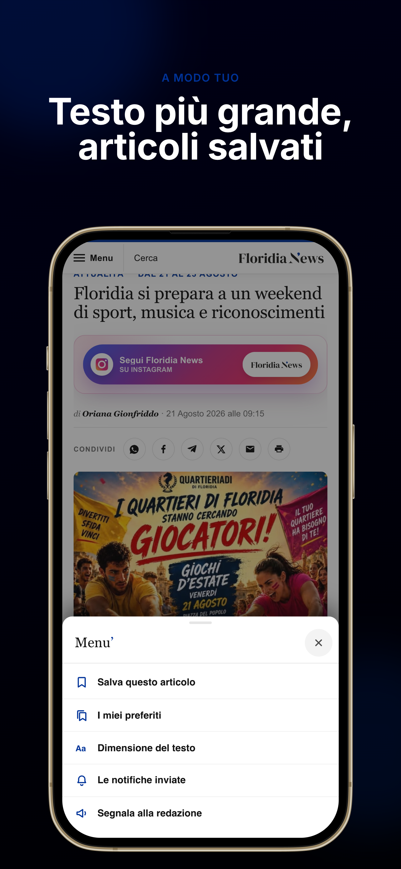 Floridia News screenshot 4