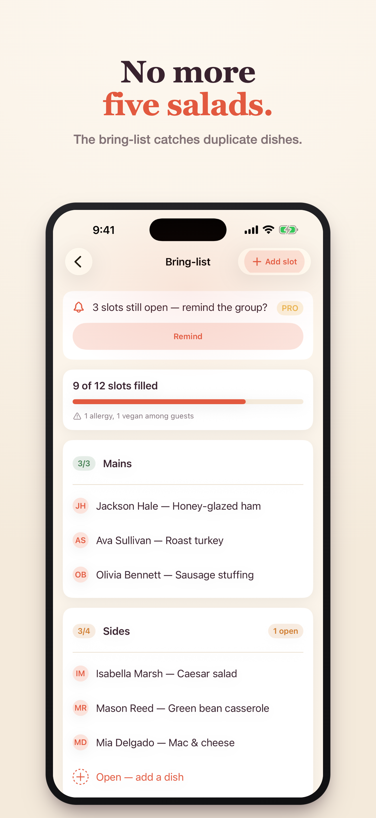 Hearth: Party Planner screenshot 2