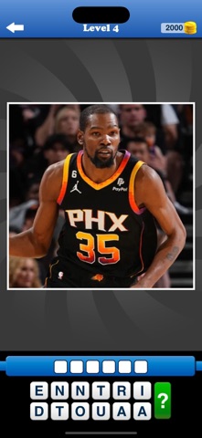 Whos the Player Basketball App iPhone screenshot