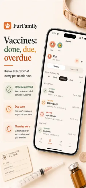 FurFamily: Pet Care & Health screenshot 3