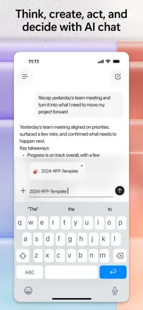 Microsoft 365 Copilotのスクリーンショット（2/5）