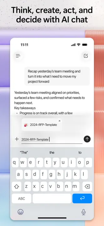 Microsoft 365 Copilot: Screenshot 2 von 5