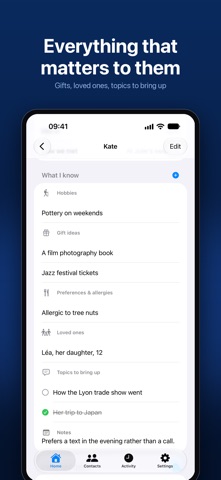 KeepContact - Personal CRM Screenshot 3 of 9