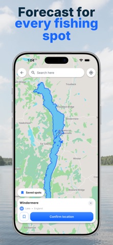 BiteRadar: Fishing Forecast iPhone screenshot 2