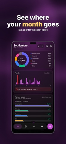 Clarity: Expense Tracker Screenshot 2 of 4