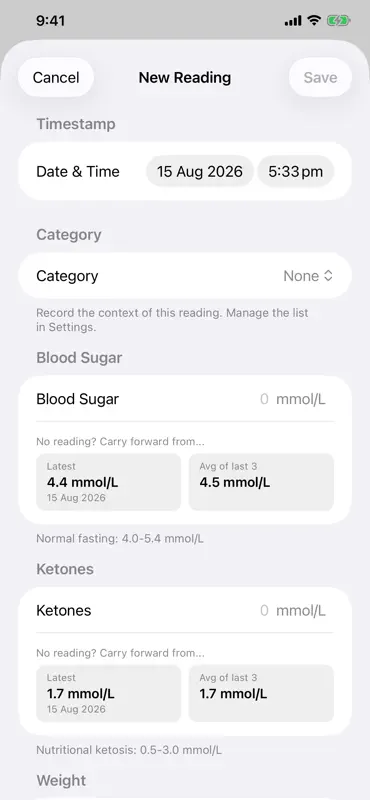 KetoTracker screenshot 2 of 9