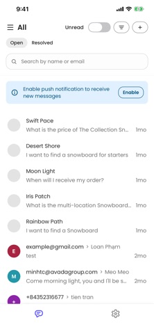 Chatty AI Sales Assistant iPhone screenshot