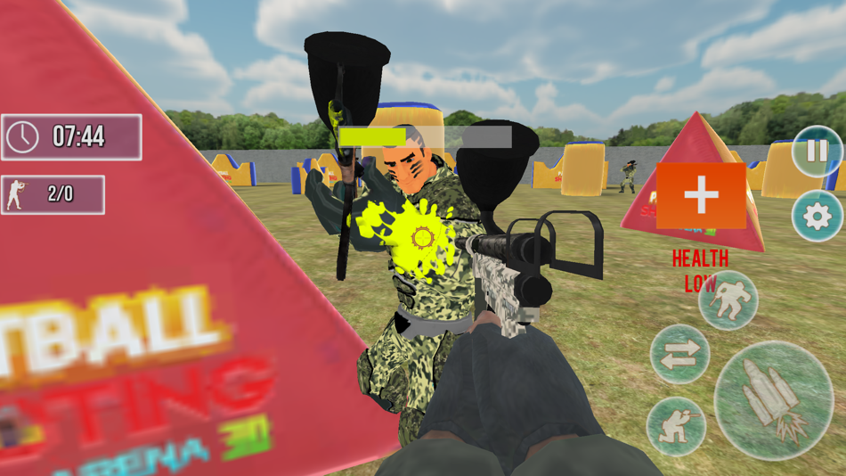 #3. Paintball Shooting Arena 3D (iOS) 由: Atif Mumtaz