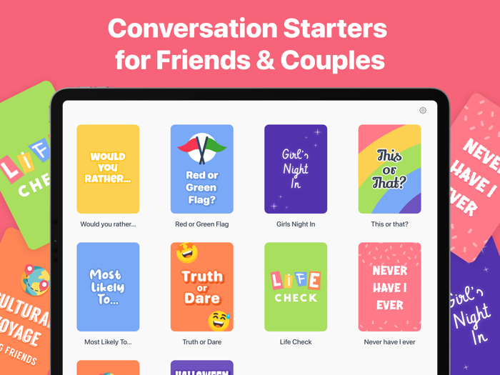 Conversation starters Mingler
