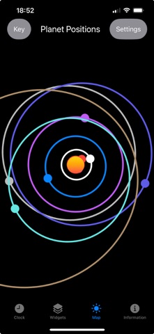 Solar System Clock Screenshot 3 of 5