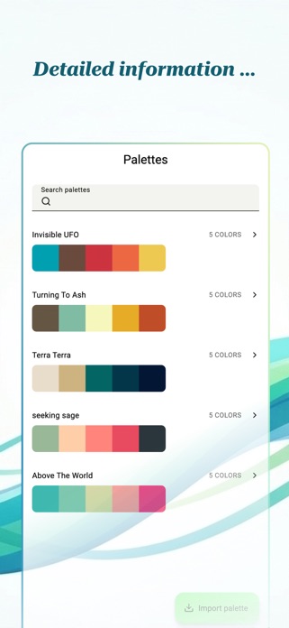 Color Palette Conversion: UPC Screenshot 8 of 10