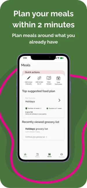 Shelve: Meal Planner & Pantry screenshot 3