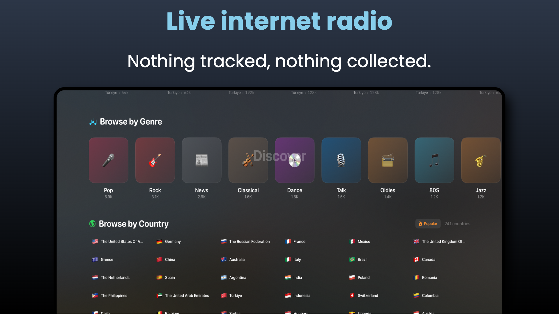 Macdio — Live Internet Radio screenshot 26