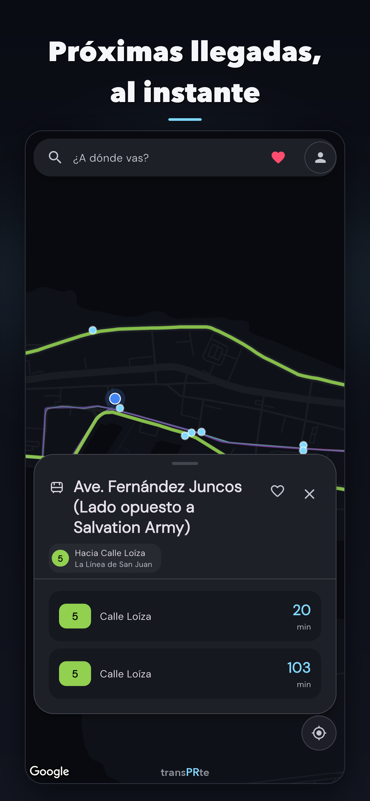 transPRte screenshot 3