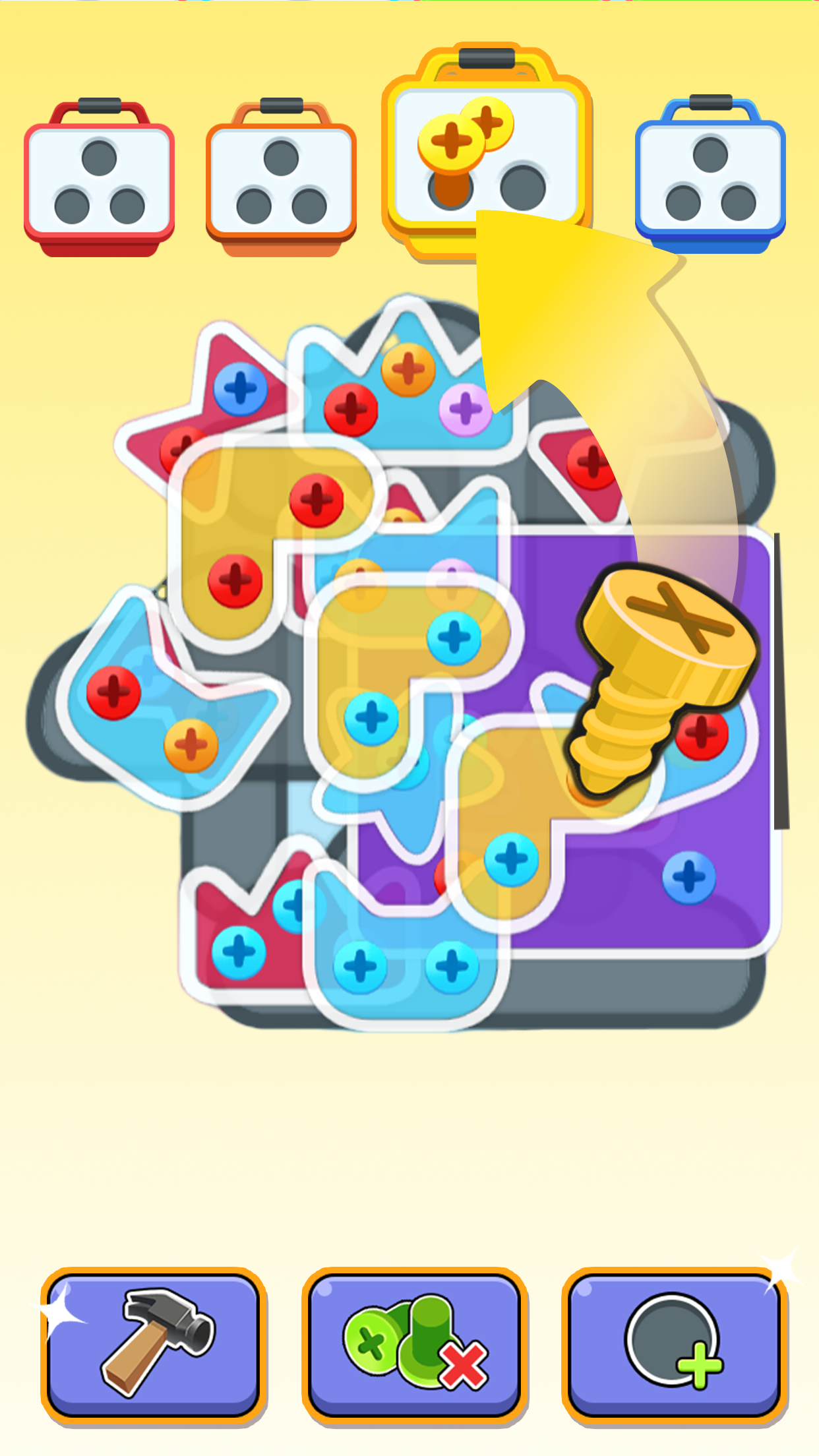 Screw Pin Jam Puzzle screenshot 2